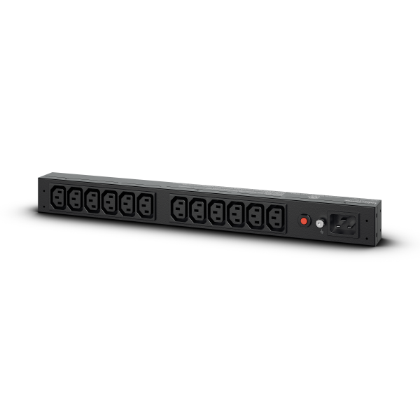 CYBERPOWER Basic Series PDU20BHVIEC12R Rack AC 200230V input IEC 60320 C20 output connectors 12 power IEC 60320 C13 1U