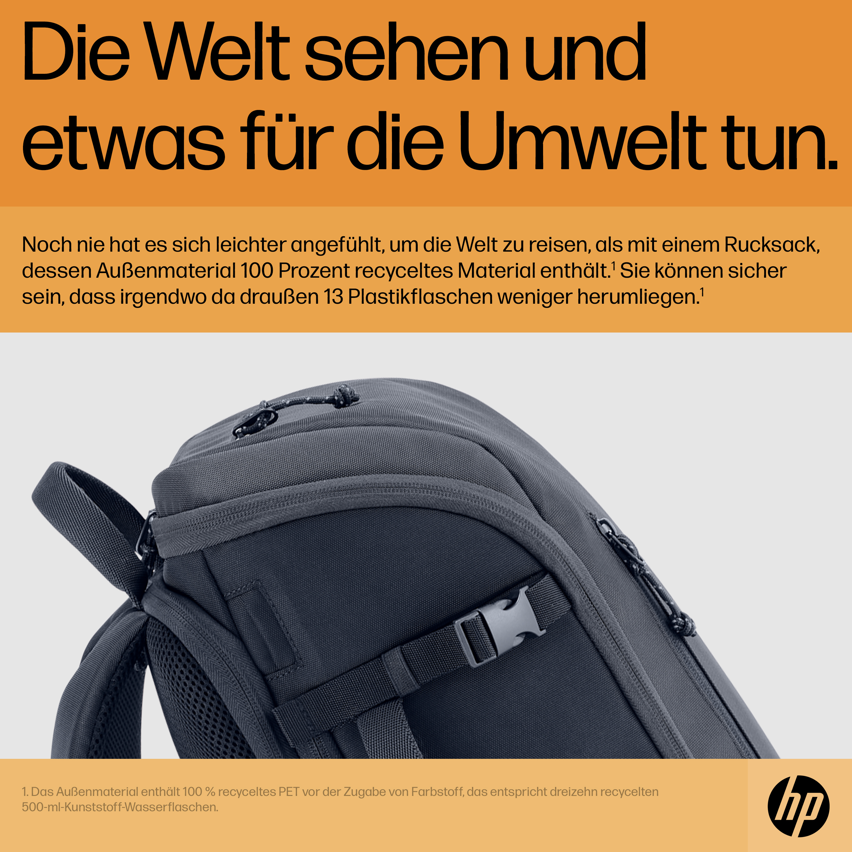 HP Travel 25 Liter 156inch Iron Grey Laptop Backpack