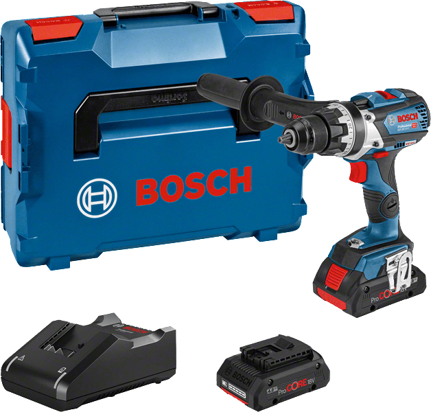 BOSCH Professional GSR 18V110 C AkkuBohrschrauberSet 18,0 V, mit 2 Akkus