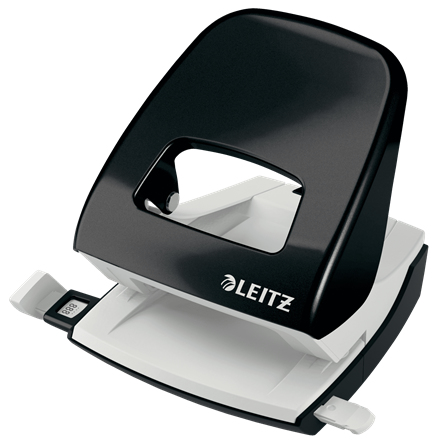 LEITZ Locher NeXXt 5008 WOW schwarzmetallic, 1 St