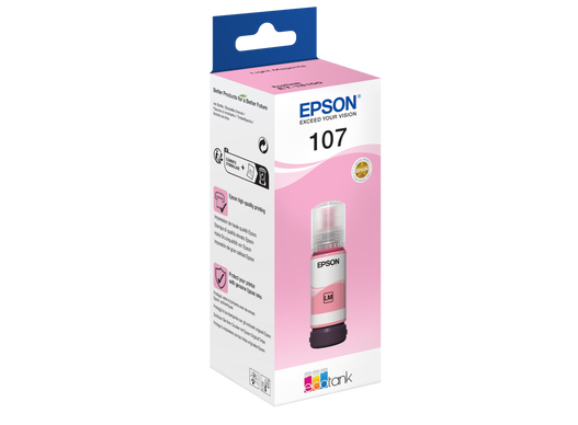 EPSON 1LB 108 EcoTank Light Magenta Ink Bottle