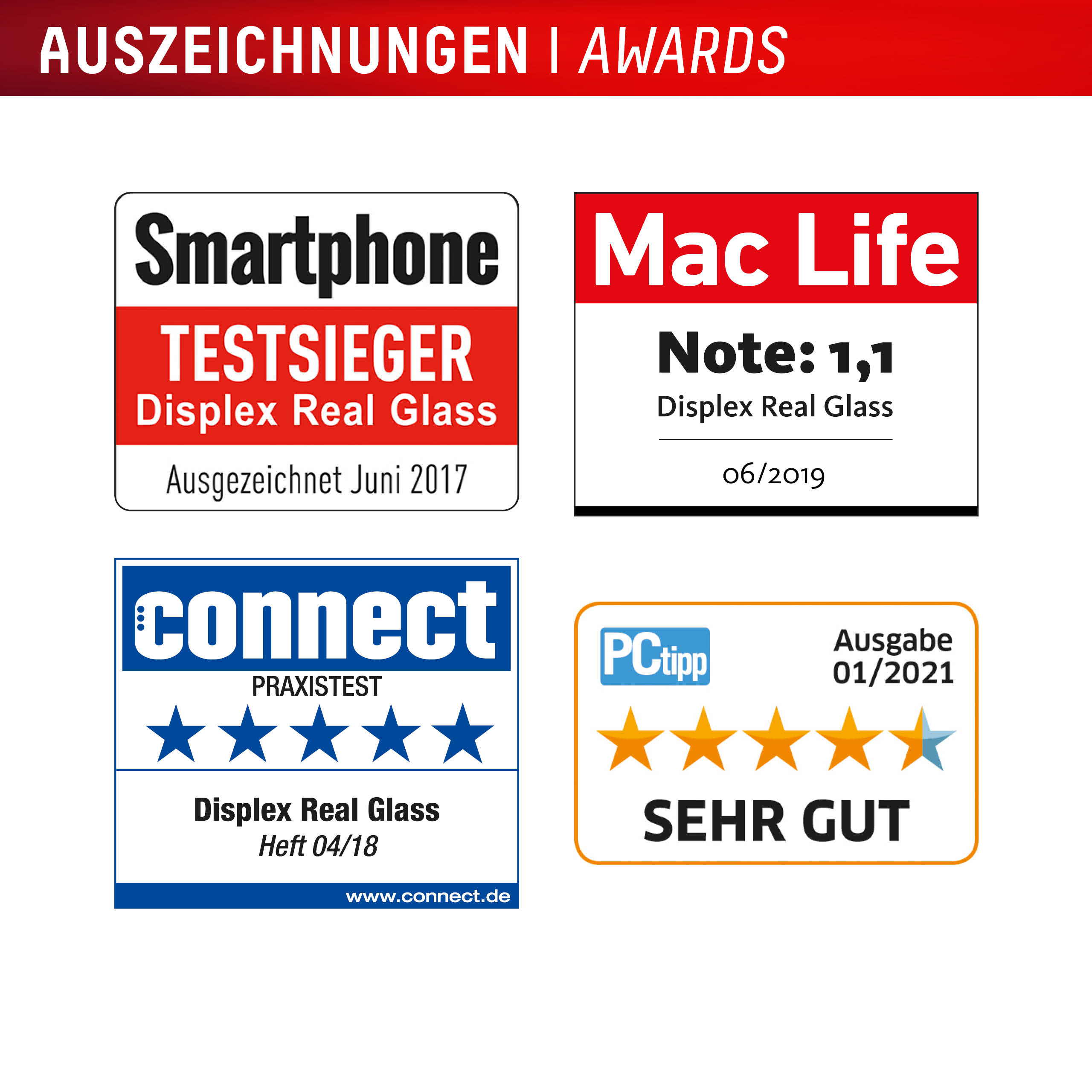 DISPLEX Schutzglas fuer Google Pixel 9 Pro XL, Pixel 10 Pro XL