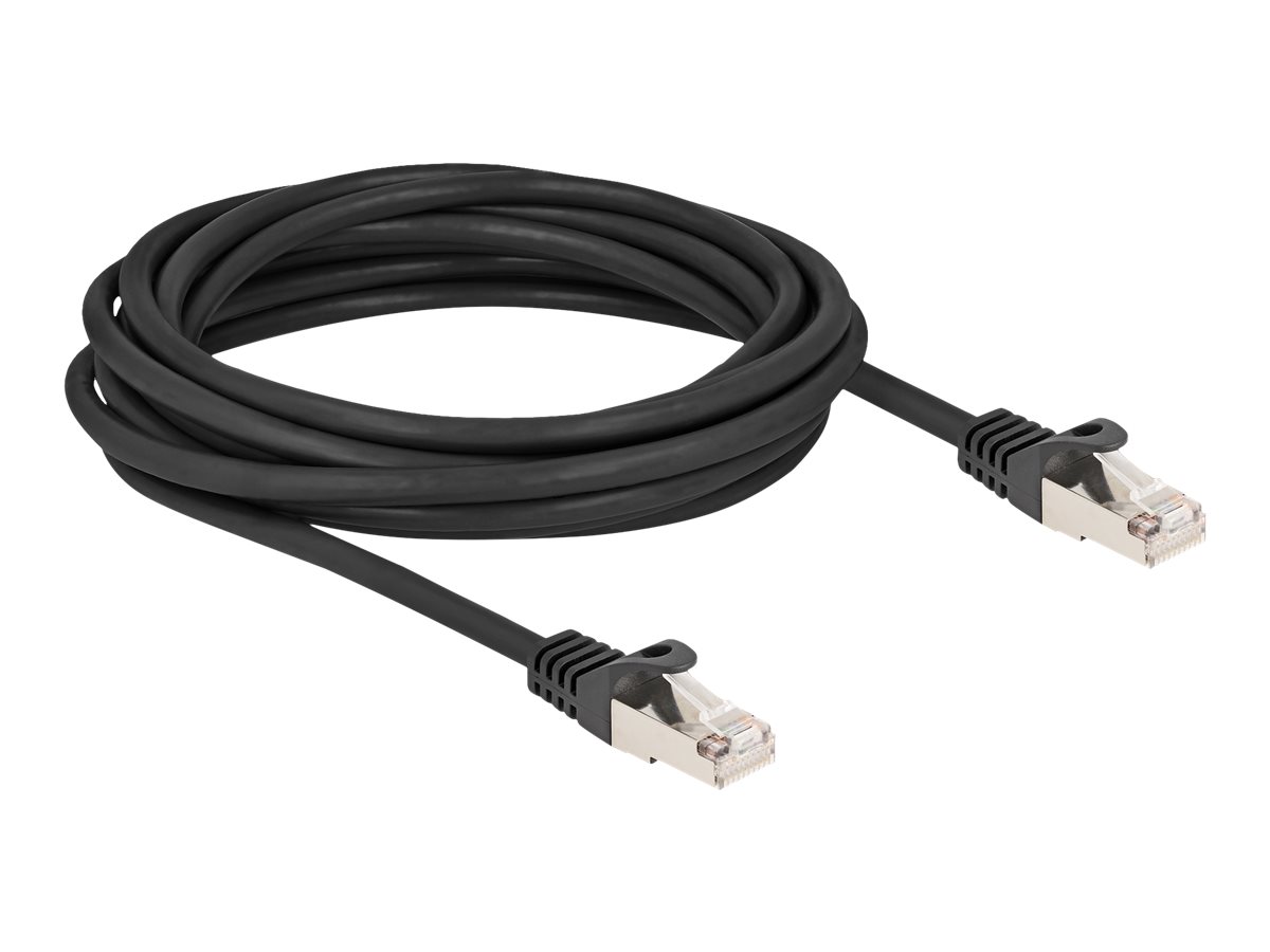 Delock Kabel RJ50 Stecker zu RJ50 Stecker S/FTP 5 m schwarz Delock Kabel RJ50 Stecker zu RJ50 Stecker S/FTP 5 m schwarz