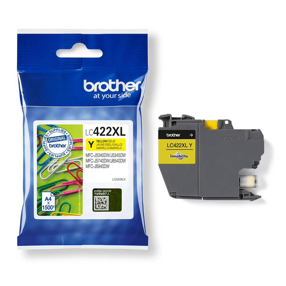 brother LC422XLY gelb Druckerpatrone