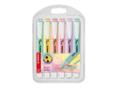 STABILO swing cool Pastel Textmarker farbsortiert, 6 St.