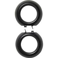 Elso End-Rahmen WDE011422 Schwarz Renova PK=2Stck