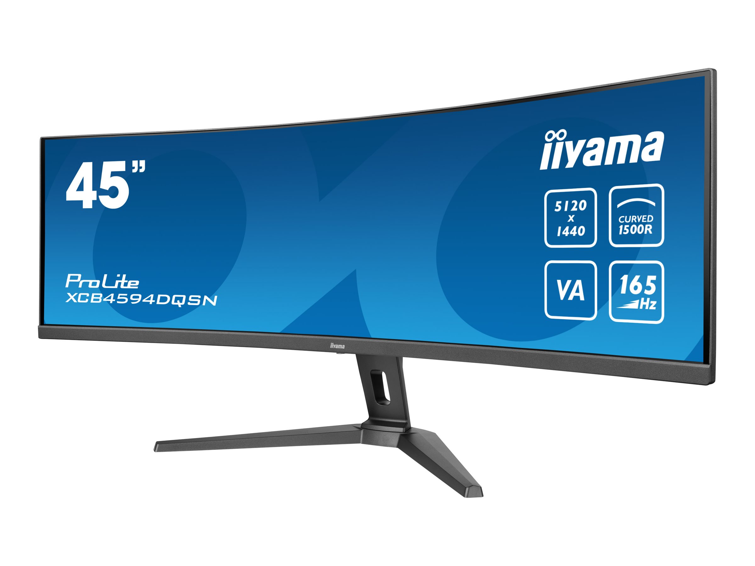 IIYAMA XCB4594DQSN-B1 113,03cm 44,5Zoll ETE VA DQHD 165Hz 450cd/m2 0,8ms MPRT Speakers USB-C Dock DP 2xHDMI KVM 3xUSB3.2 13cm IIYAMA XCB4594DQSN-B1 113,03cm 44,5Zoll ETE VA DQHD 165Hz 450cd/m2 0,8ms MPRT Speakers USB-C Dock DP 2xHDMI KVM 3xUSB3.2 13cm