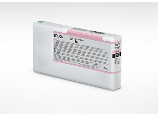 EPSON 5LB T9136 Vivid Light Magenta Ink Cartridge 200ml