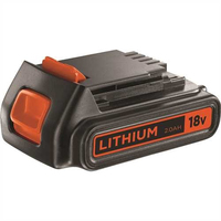 Black+Decker BL 2018, Li-Ion Akku 18V 2.0Ah, schwarz orange Black+Decker BL 2018, Li-Ion Akku 18V 2.0Ah, schwarz orange