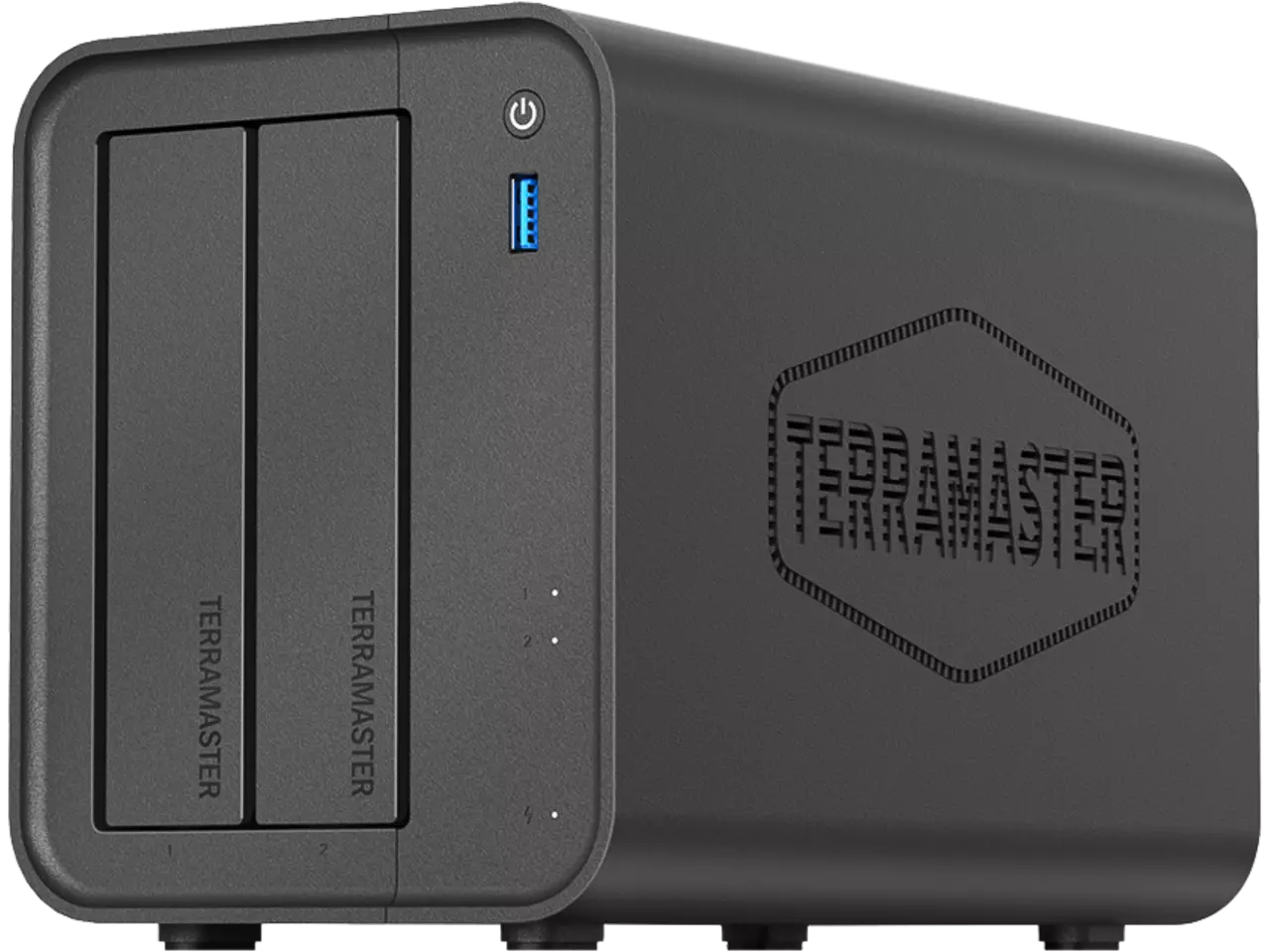Terramaster F2-425 2‑Bay NAS 4 GB DDR4