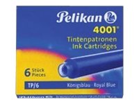 Pelikan 4001 TP/6 Tintenpatronen fuer Fueller pink 6 St. Pelikan 4001 TP/6 Tintenpatronen fuer Fueller pink 6 St.