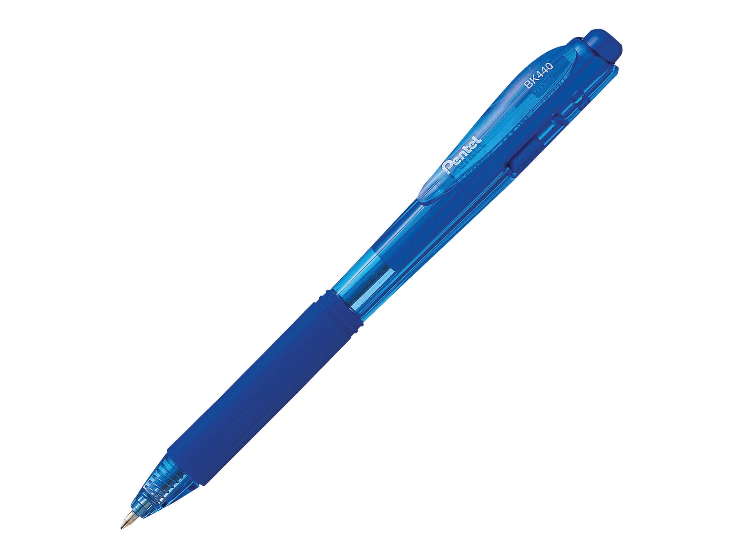 Pentel Kugelschreiber BK440 blau/transparent, Schreibfarbe: blau, 1 St. Pentel Kugelschreiber BK440 blau/transparent, Schreibfarbe: blau, 1 St.