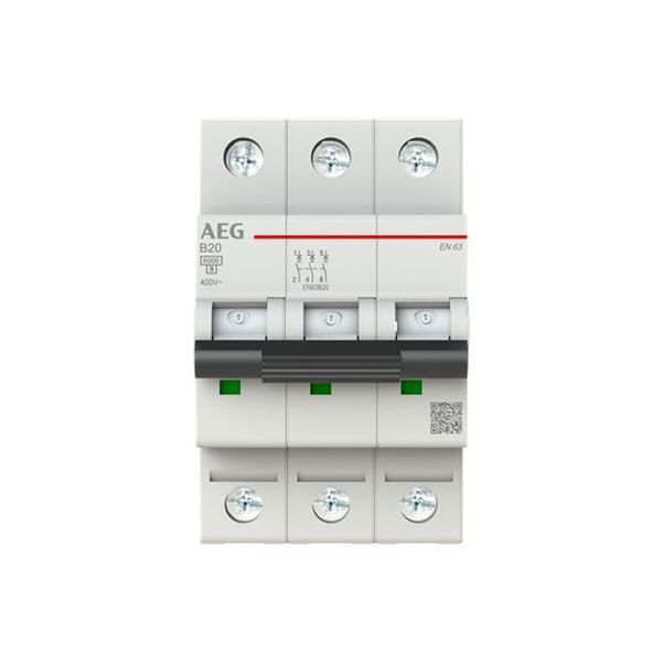 BUSCH JAEGER Elfaplus 6kA B20A 3P