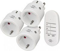 Brennenstuhl Comfort-Line Funk-Set Mini 3+1
