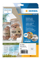 640 HERMA Etiketten braun 48,3 x 33,0 mm