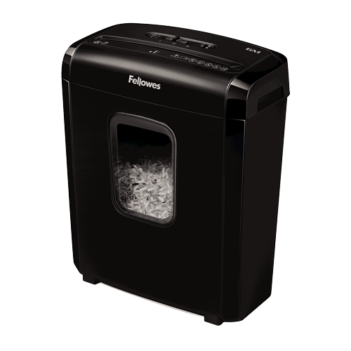 Fellowes Powershred 6M Mini-Cut schwarz