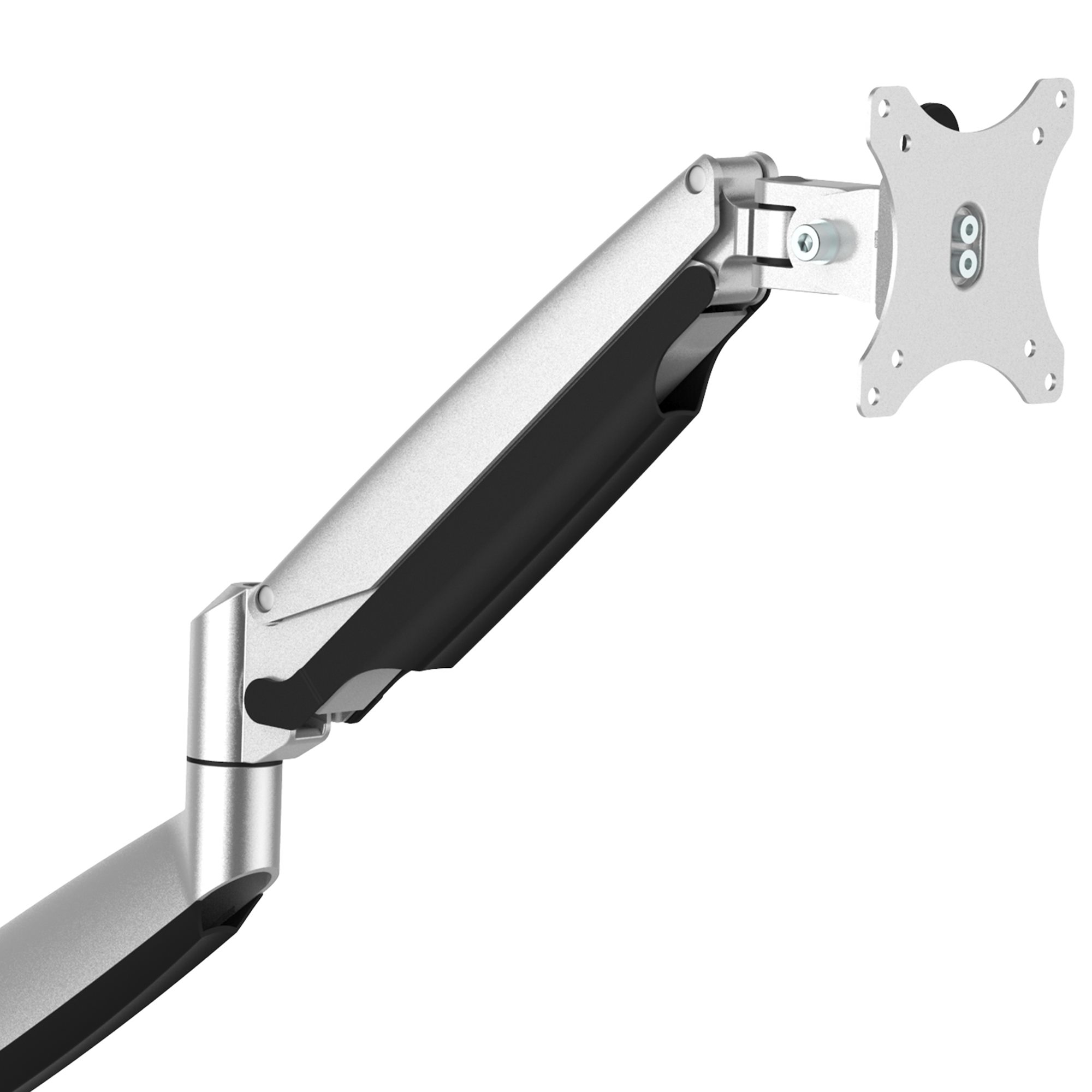 STARTECHCOM Articulating Monitor Arm Single Monitor Stand Monitors up to 81cm32in Aluminum VESA Mount Monitor Desk M
