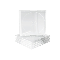 MediaRange CD-LeerhÃ¼lle fÃ¼r 1 Dics 10.4mm transparentes Tray