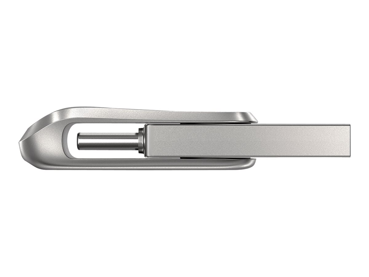 SanDisk USBStick Ultra Dual Drive Luxe TypeC silber 256 GB, 1 St