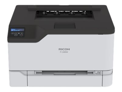 RICOH P C200W Farb-Laserdrucker grau
