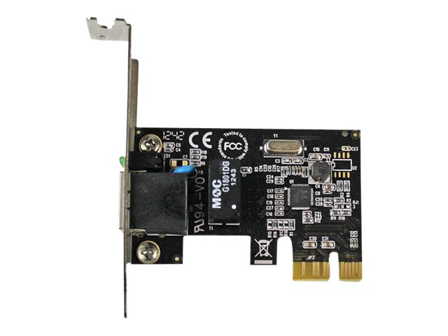 StarTech.com Gigabit Ethernet PCI Express Low Profile Netzwerkkarte - PCIe Server NIC Netzwerkadapter 10 / 100 / 1000 Mbit/s - Netzwerkadapter - PCIe - Gigabit Ethernet x 1