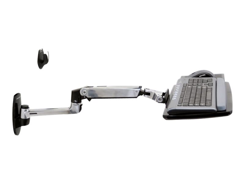 ERGOTRON LX Tastaturschwenkarm fuer Wandmontage bis 2,2kg Reichweite von bis zu 64 cm anheben schwenken neigen ERGOTRON LX Tastaturschwenkarm fuer Wandmontage bis 2,2kg Reichweite von bis zu 64 cm anheben schwenken neigen