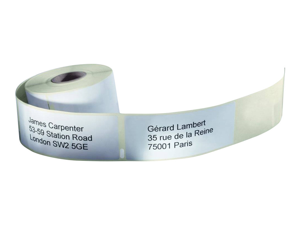 AVERY Zweckform Etikettenrollen für Etikettendrucker AS0722400 weiß, 89,0 x 36,0 mm, 2 x 260 Etiketten