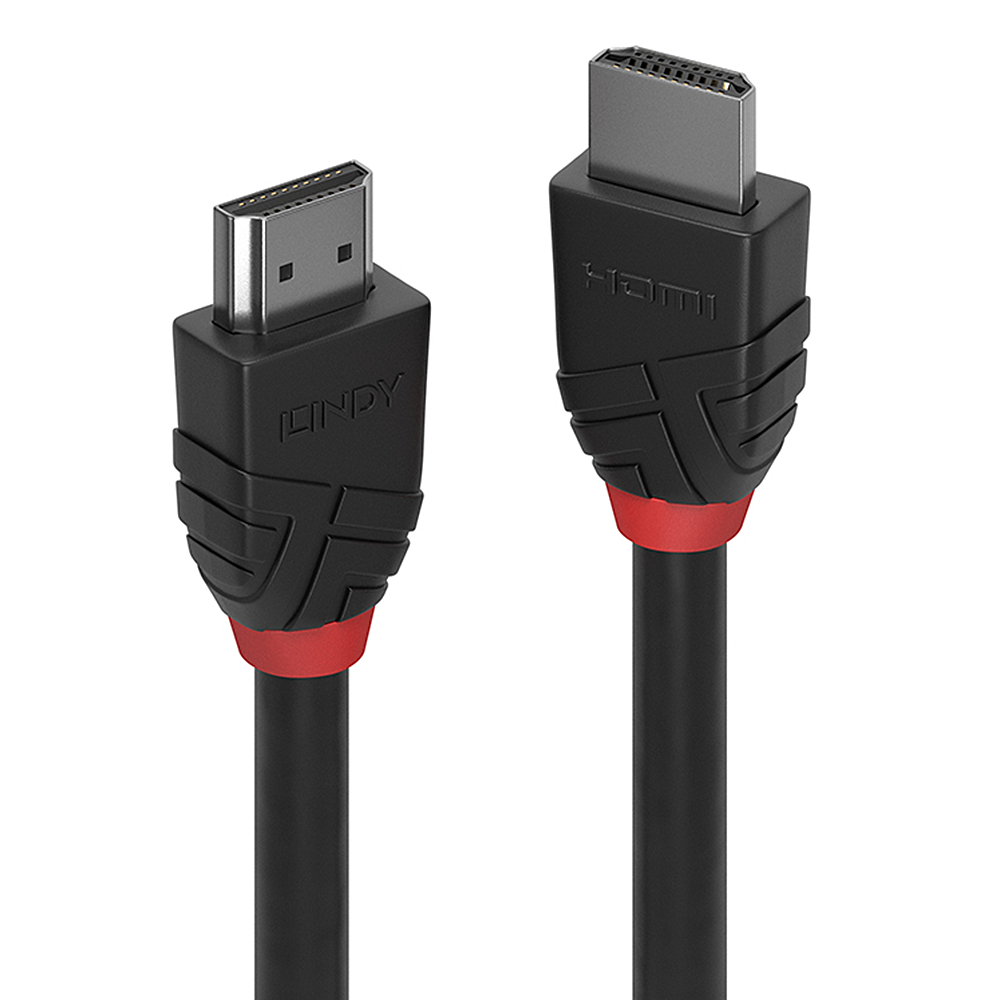 LINDY 5m High Speed HDMI Kabel Black Line