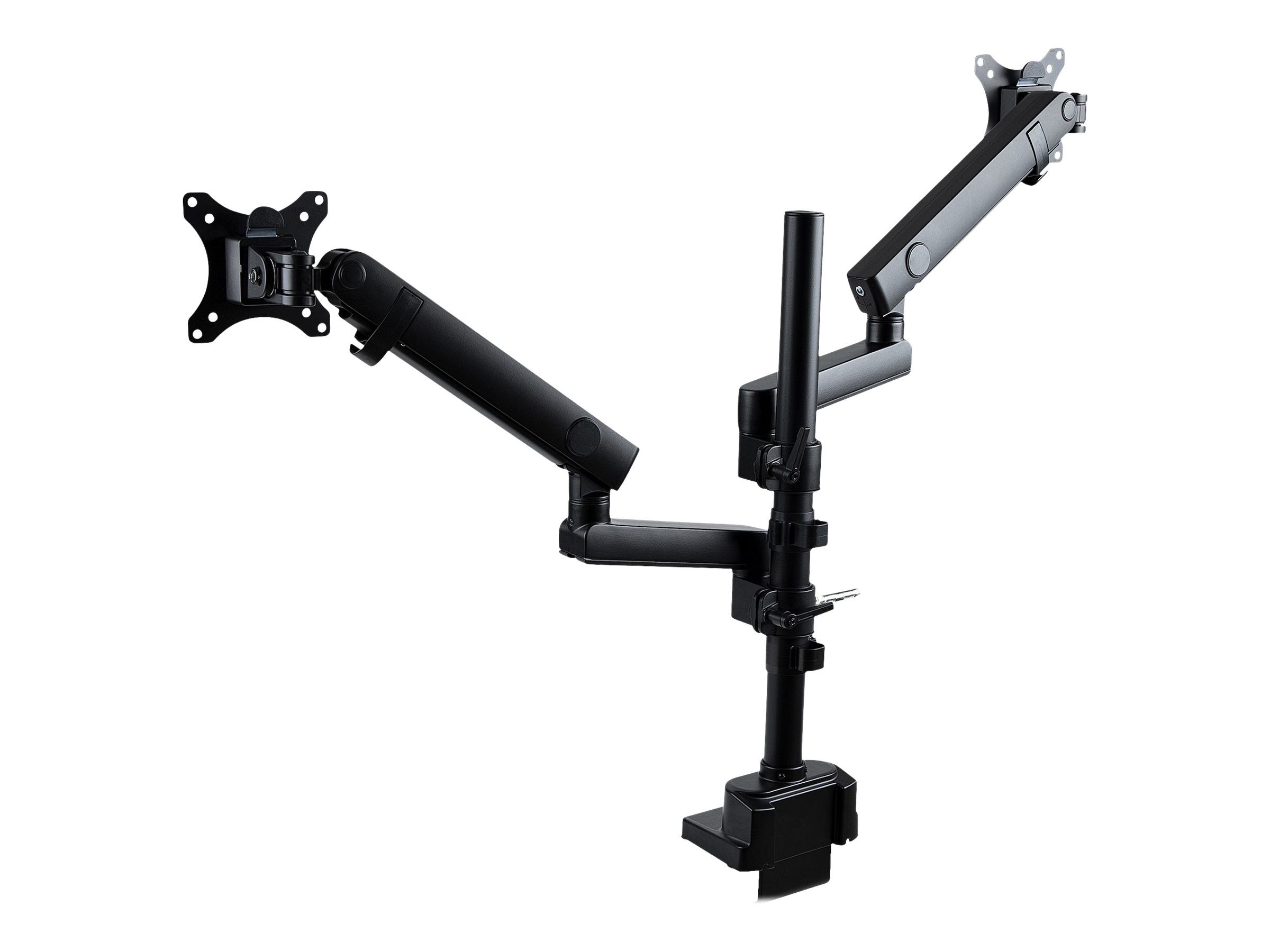 STARTECH.COM Dual Monitor Halter für Tischmontage - Flexible Monitorarm für 2x VESA Monitore bis zu 81,28cm 32Zoll -Höhenverstelbar