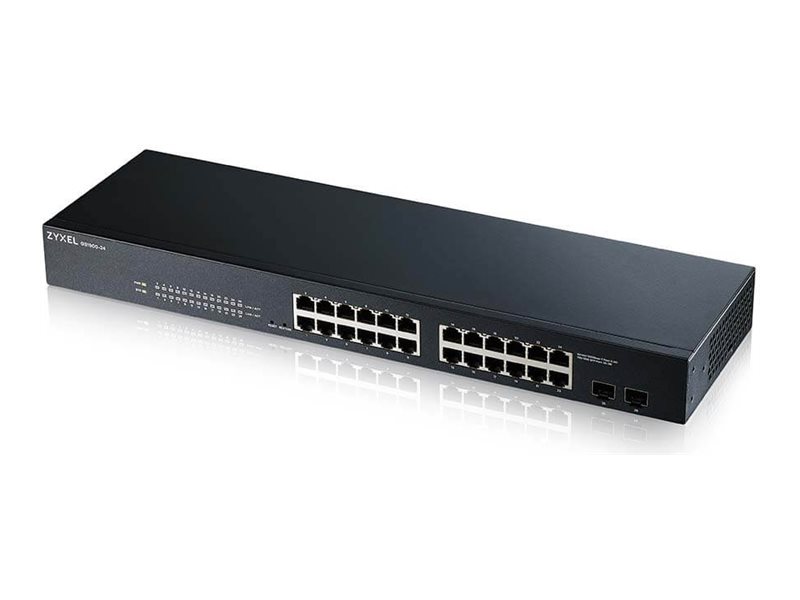 ZYXEL GS1900-24 v2 24-port GbE L2 Smart Switch rackmount fanless ZYXEL GS1900-24 v2 24-port GbE L2 Smart Switch rackmount fanless
