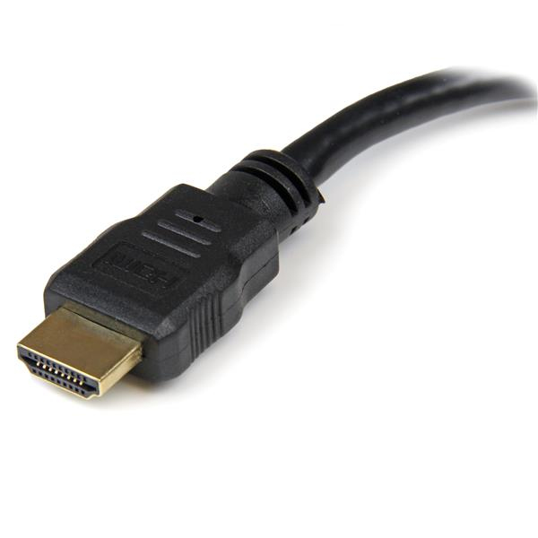 STARTECHCOM 8in HDMI to DVID Video Cable Adapter HDMI Male to DVI Female