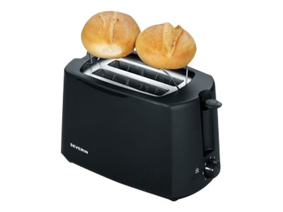 SEVERIN Elektrogeräte Toaster AT 2287 ca. 700 W schwarz SEVERIN Elektrogeräte Toaster AT 2287 ca. 700 W schwarz
