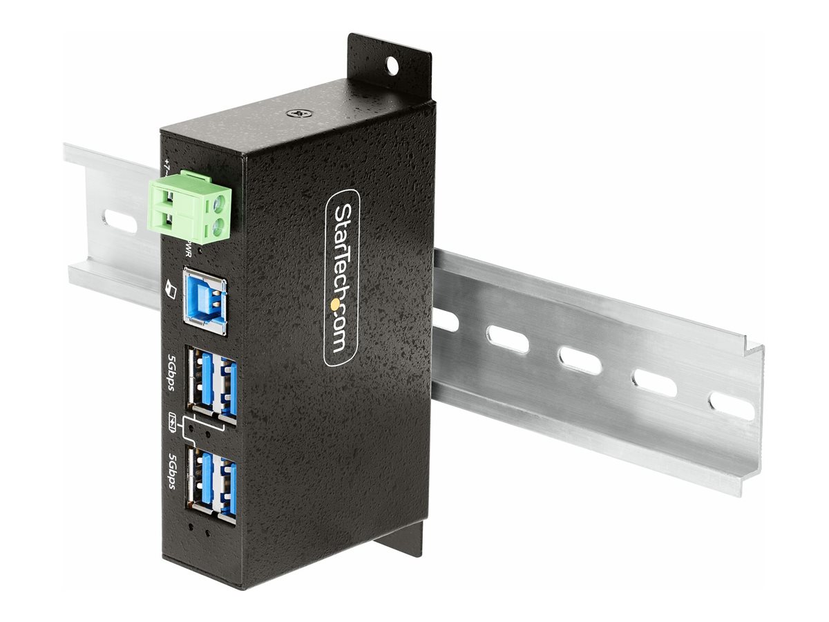 D StarTech 4PT MANAGED INDUSTRIAL USB HUB
