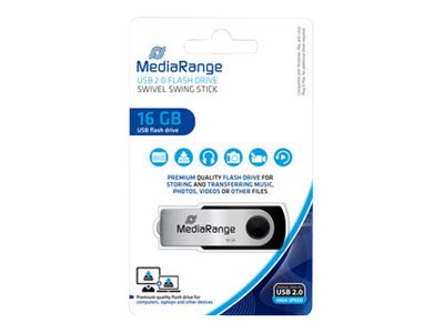 MEDIARANGE FLEXI USB STICK 16GB
