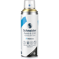 Schneider Paint-It 030 Supreme DIY Acrylspray Sprühfarbe gold metallic Schneider Paint-It 030 Supreme DIY Acrylspray Sprühfarbe gold metallic