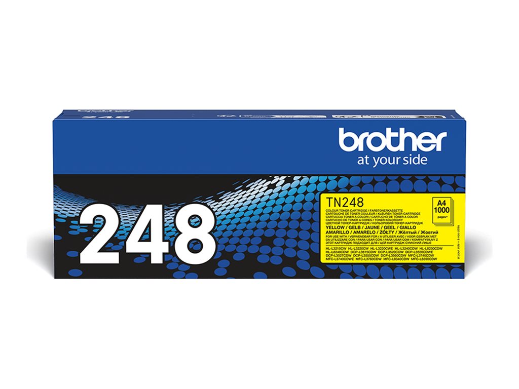 Brother Toner TN-248Y Gelb (ca. 1.000 Seiten)