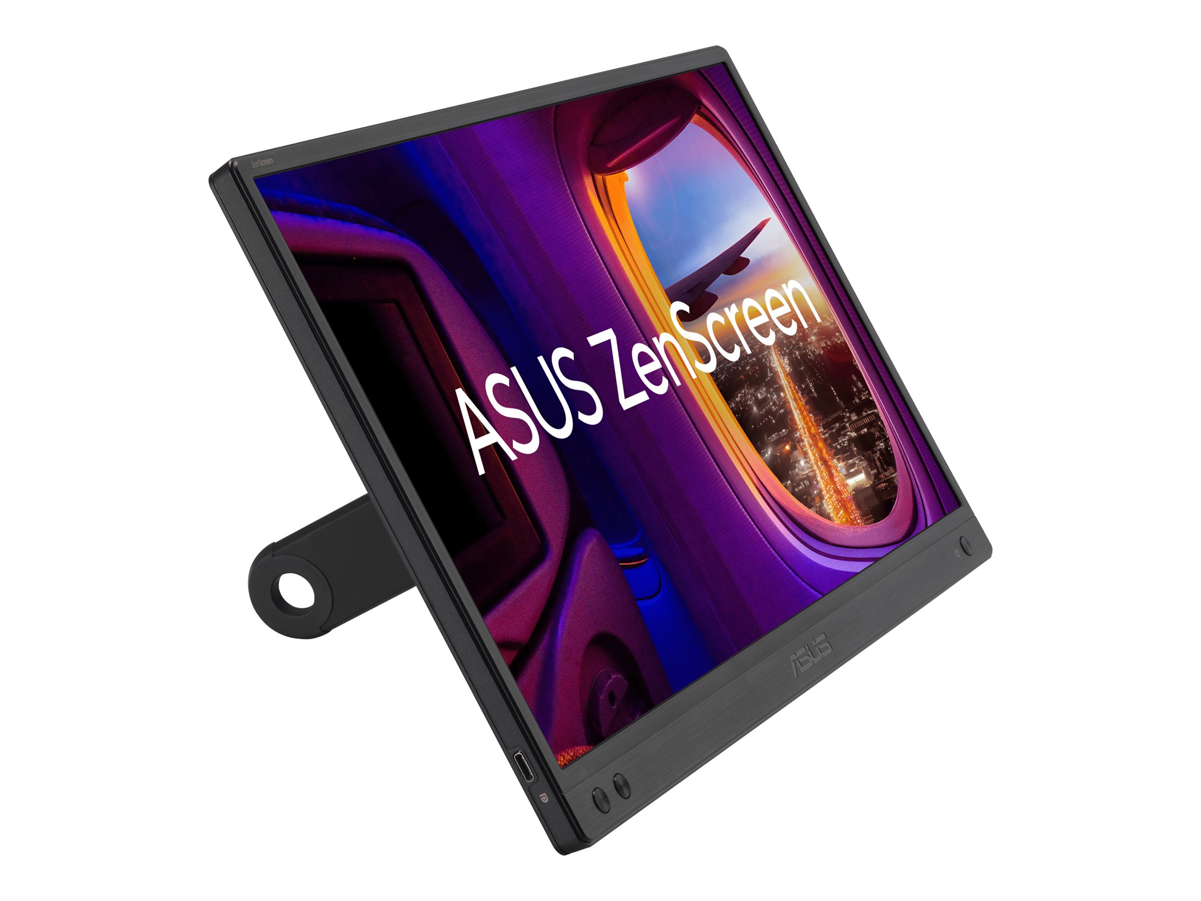 ASUS ZenScreen MB166CR Portable 39,62cm 15,6Zoll IPS WLED FHD 16:9 60Hz 250cd/m2 5ms USB-C Black ASUS ZenScreen MB166CR Portable 39,62cm 15,6Zoll IPS WLED FHD 16:9 60Hz 250cd/m2 5ms USB-C Black