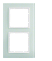 Berker Glasrahmen 10126909 2fach polarweiss Berker Glasrahmen 10126909 2fach polarweiss