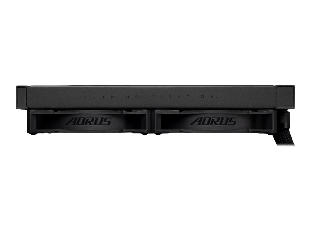 AORUS WATERFORCE X 280 All-in-one Liquid Cooler with Circular LCD Display RGB Fusion 2.0 Triple 140mm ARGB