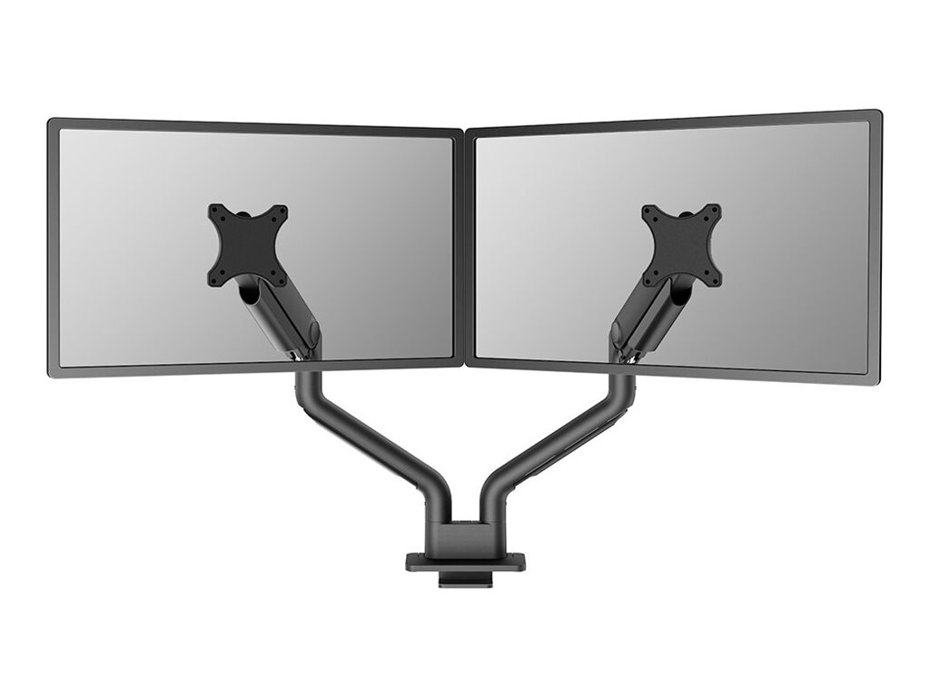 NEOMOUNTS Next One Desk Mount double display topfix clamp/grommet