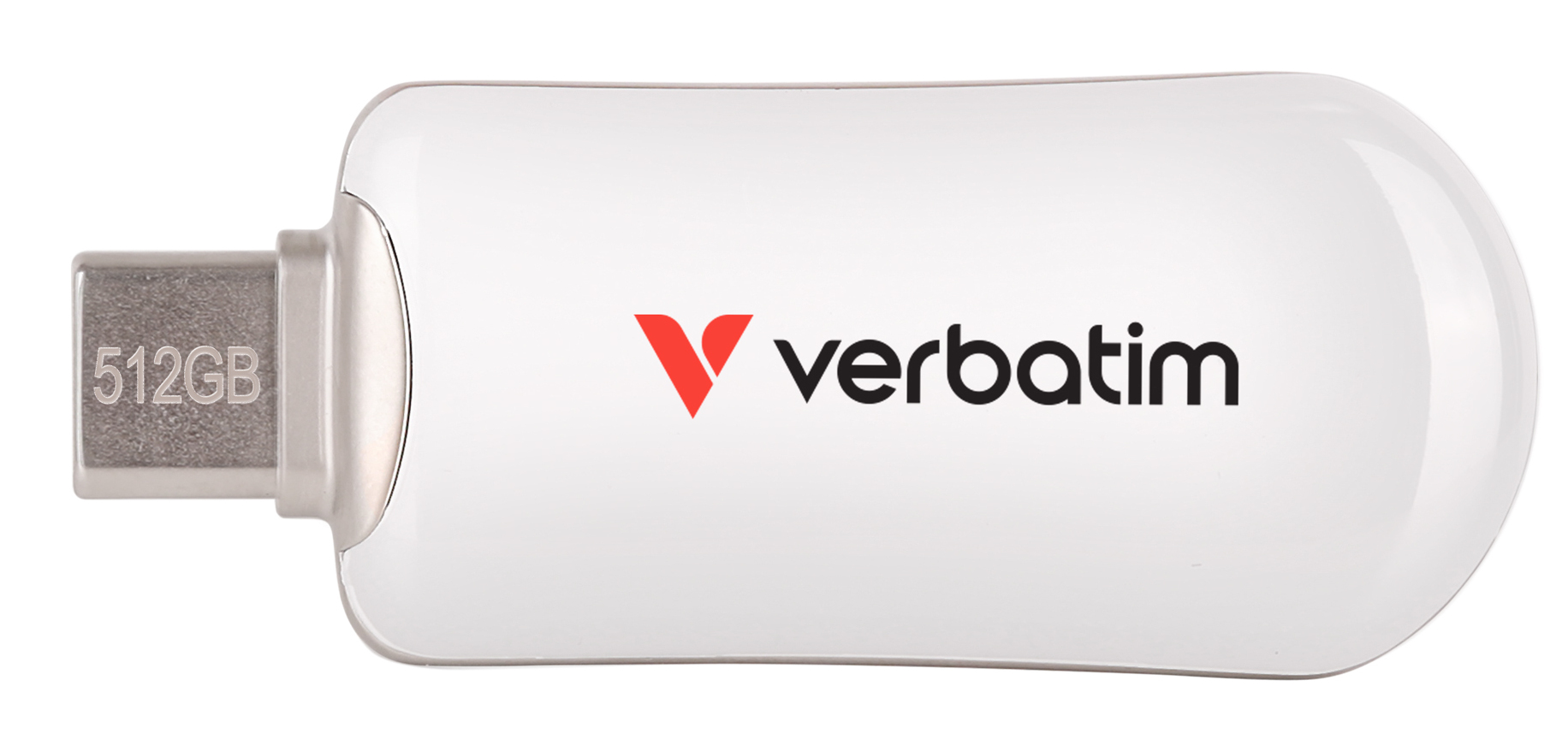 Verbatim Plectra White 512GB USBC Flash Drive 30231