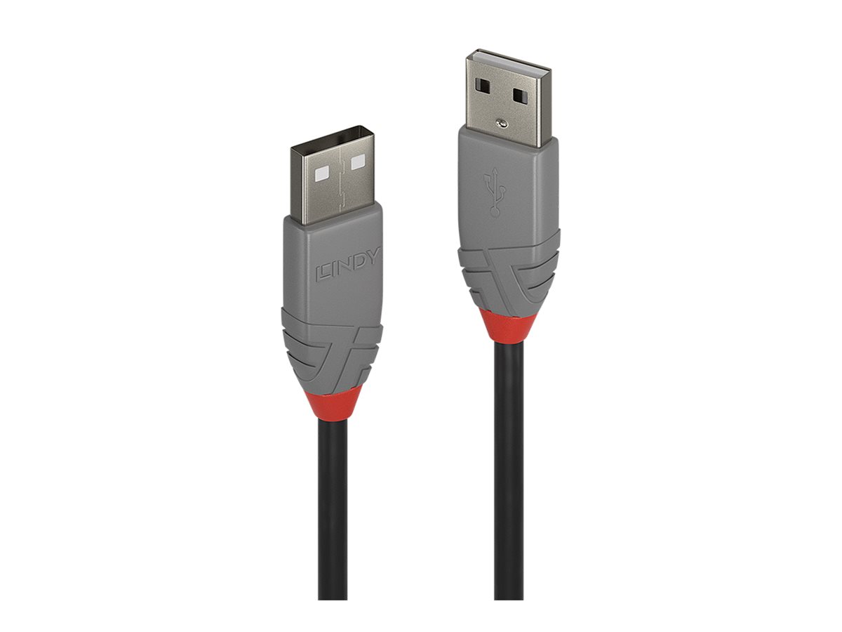 LINDY 0,2m USB 2.0 A Kabel Anthra Line LINDY 0,2m USB 2.0 A Kabel Anthra Line