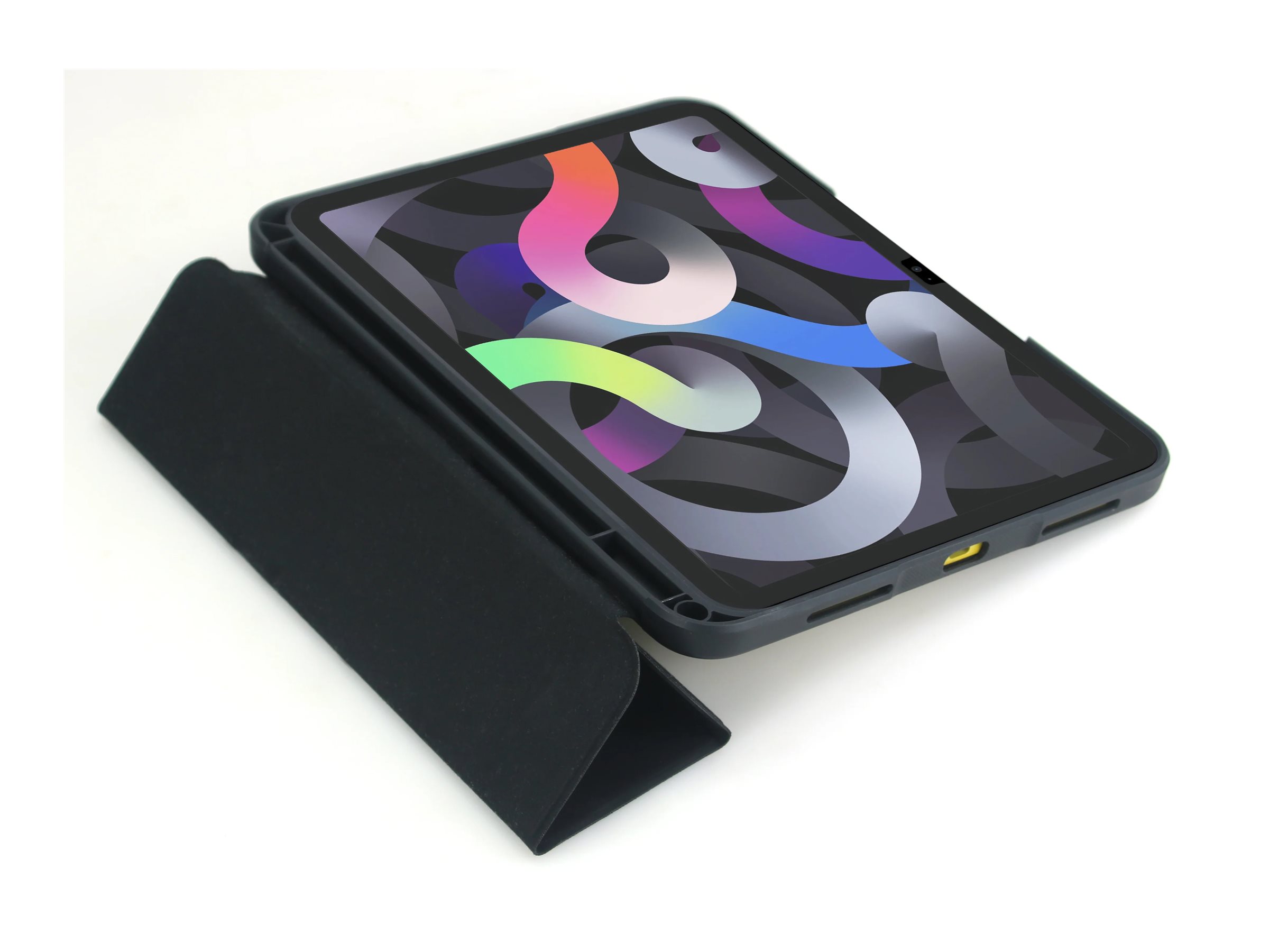 DEQSTER Rugged Case RT2 TabletHuelle fuer Apple iPad Air 13 M2, iPad Air 13 M3 schwarz