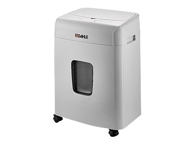 DAHLE ShredMATIC 90 Aktenvernichter mit Partikelschnitt P4, 4 x 12 mm, bis 90 Blatt, lichtgrau