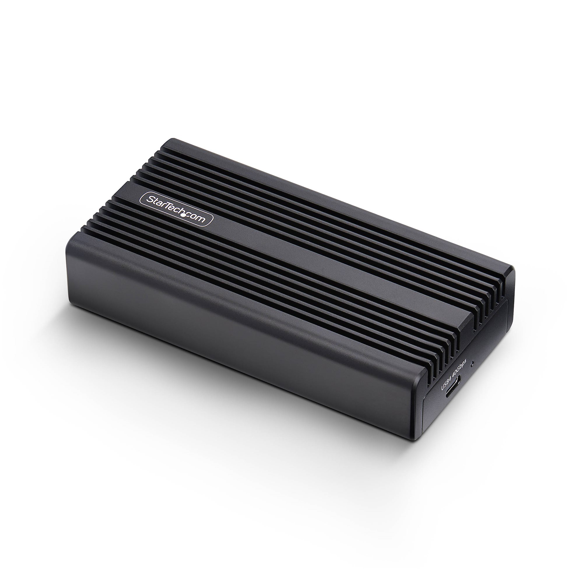 STARTECHCOM USB4m2 NVMe Gehaeuse 40Gbps Externes USBC Thunderbolt NVMe SSD Gehaeuse AluminiumKuhlkoerpergehaeuse BM und MKey