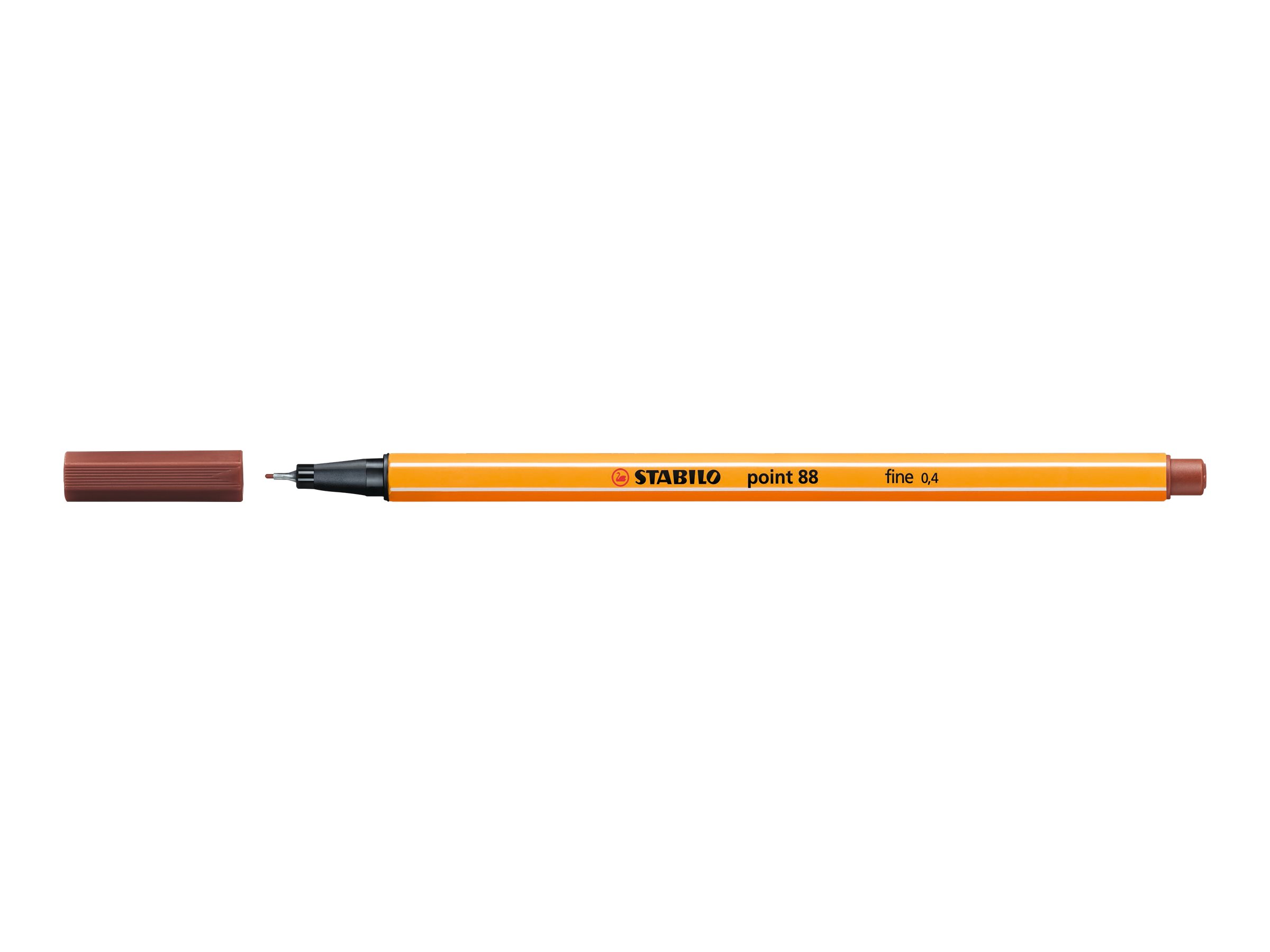 STABILO point 88 Fineliner farbsortiert 0,4 mm, 50 St.