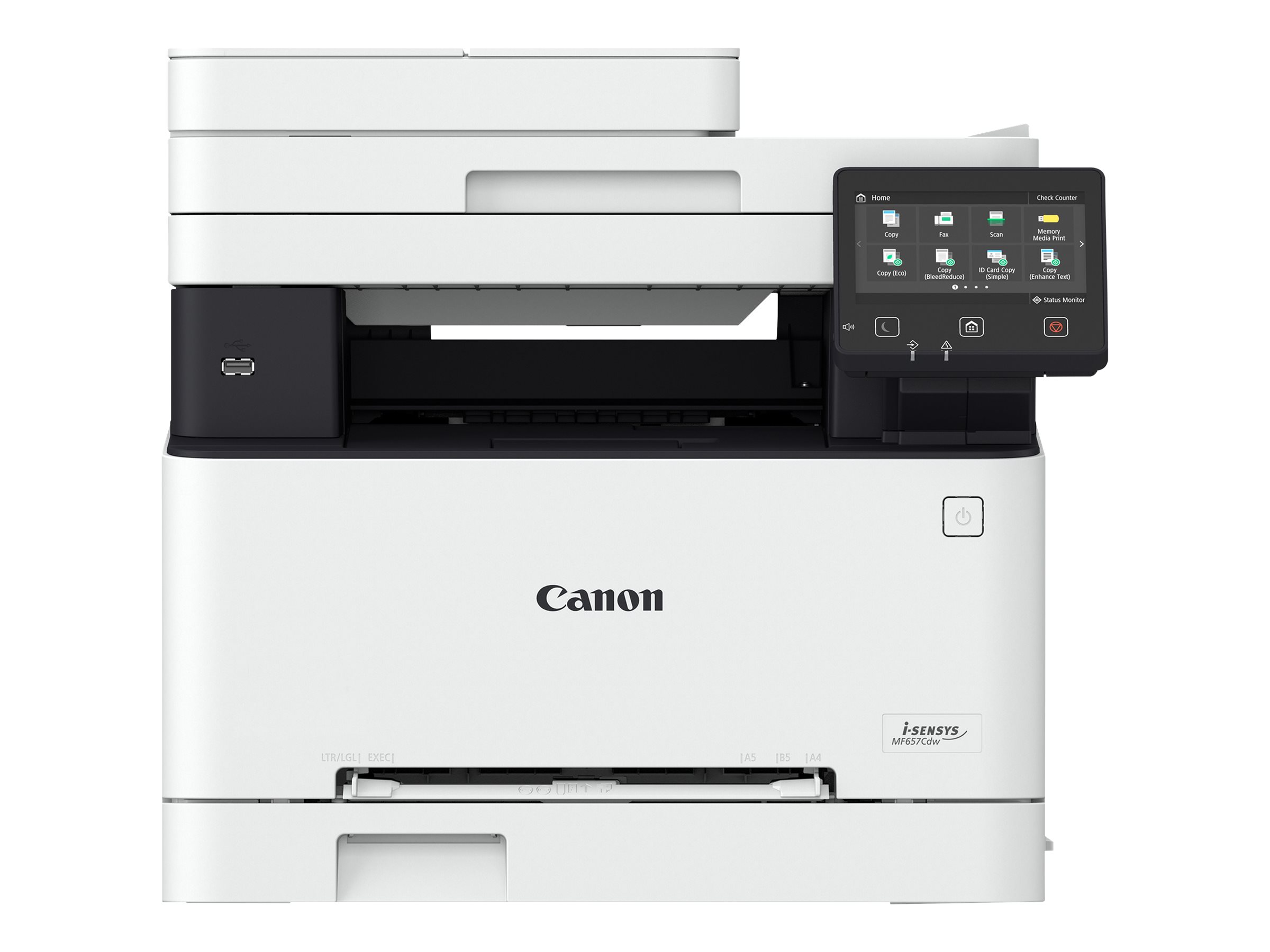 Canon i-SENSYS MF657Cdw 4 in 1 Farblaser-Multifunktionsdrucker grau