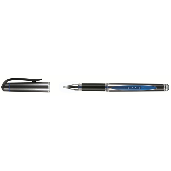 uni-ball Gel IMPACT UM-153S Gelschreiber schwarz/blau 0,6 mm, Schreibfarbe: blau, 1 St. uni-ball Gel IMPACT UM-153S Gelschreiber schwarz/blau 0,6 mm, Schreibfarbe: blau, 1 St.
