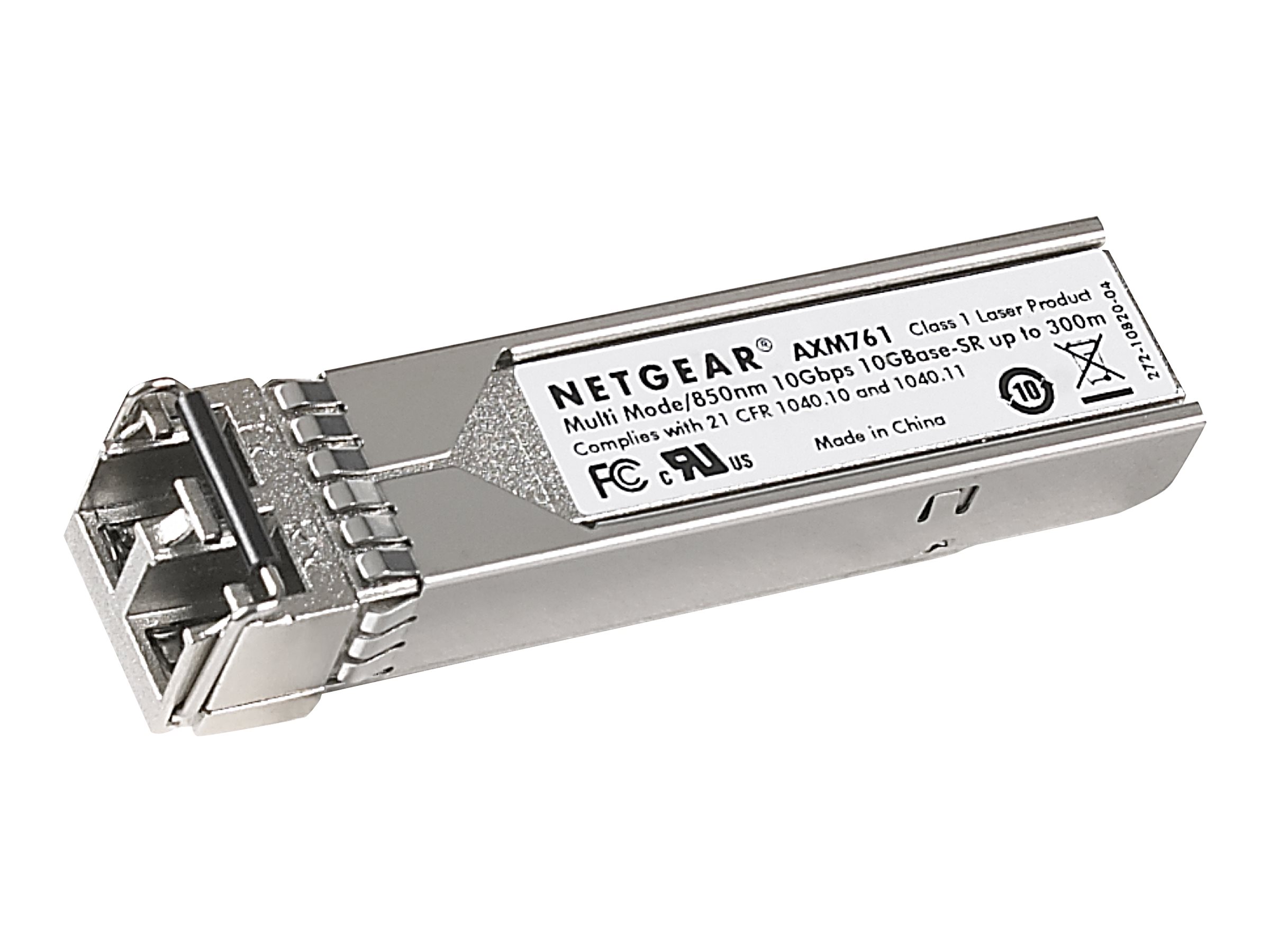 NETGEAR ProSafe 10GBASE-SR SFP+ - 10er Pack Module AXM761 - Bulk NETGEAR ProSafe 10GBASE-SR SFP+ - 10er Pack Module AXM761 - Bulk