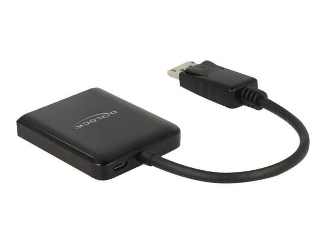 Delock DisplayPort 1.4 Splitter 1 x DisplayPort zu 2 x DisplayPort MST Delock DisplayPort 1.4 Splitter 1 x DisplayPort zu 2 x DisplayPort MST
